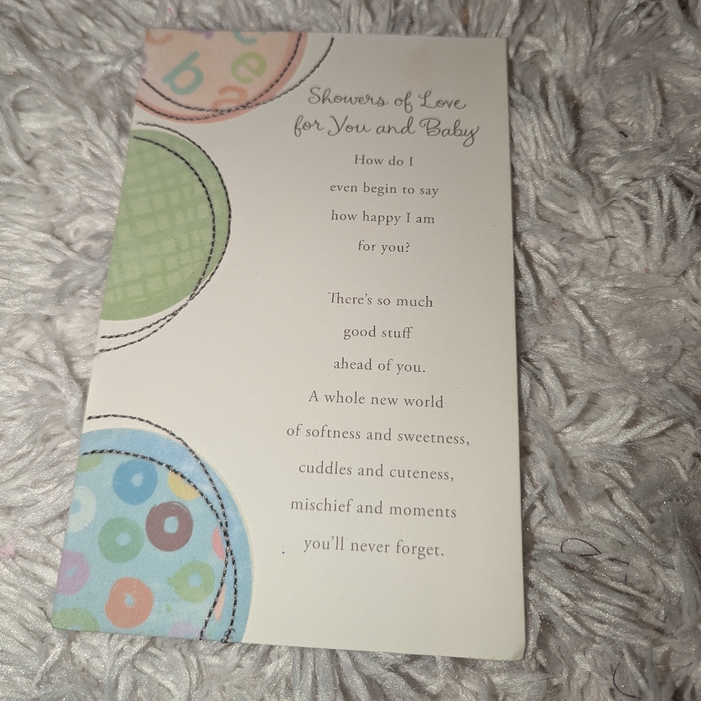 American Greetings Baby Card